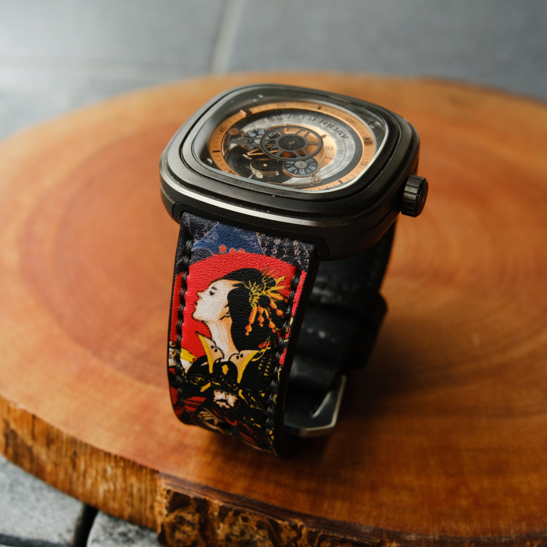 SevenFriday Custom Samurai Straps – ruslieco - Main Image