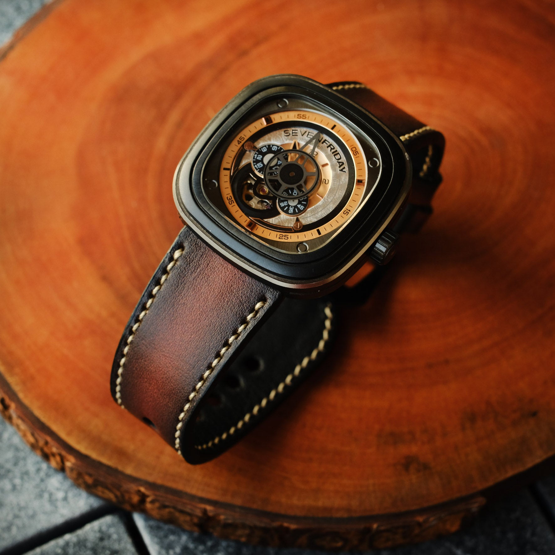 Dark Chocolate SevenFriday Strap