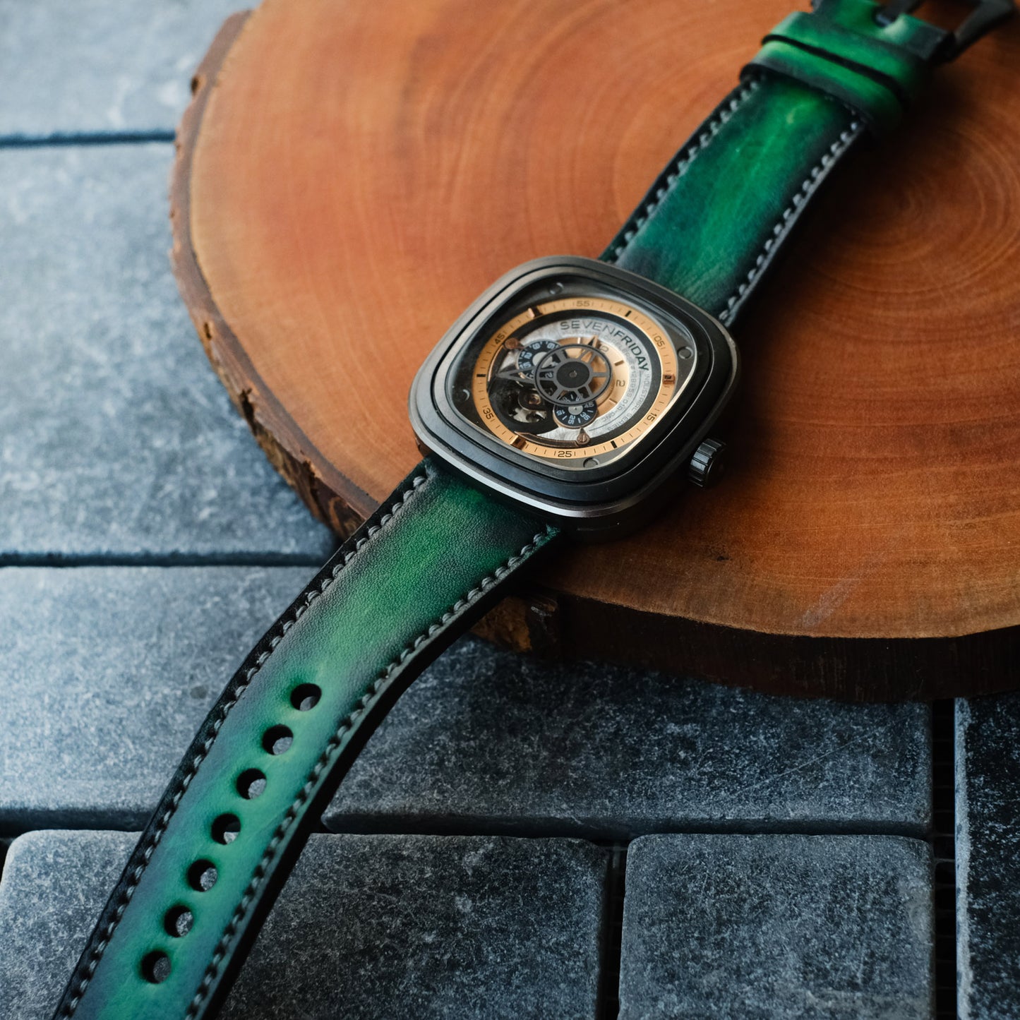 Green SevenFriday Strap