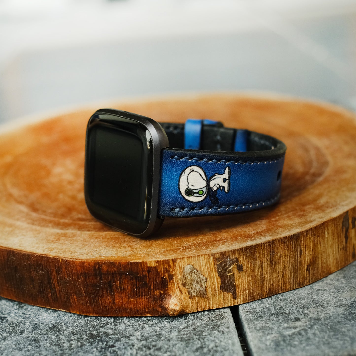 blue snoopy watch band