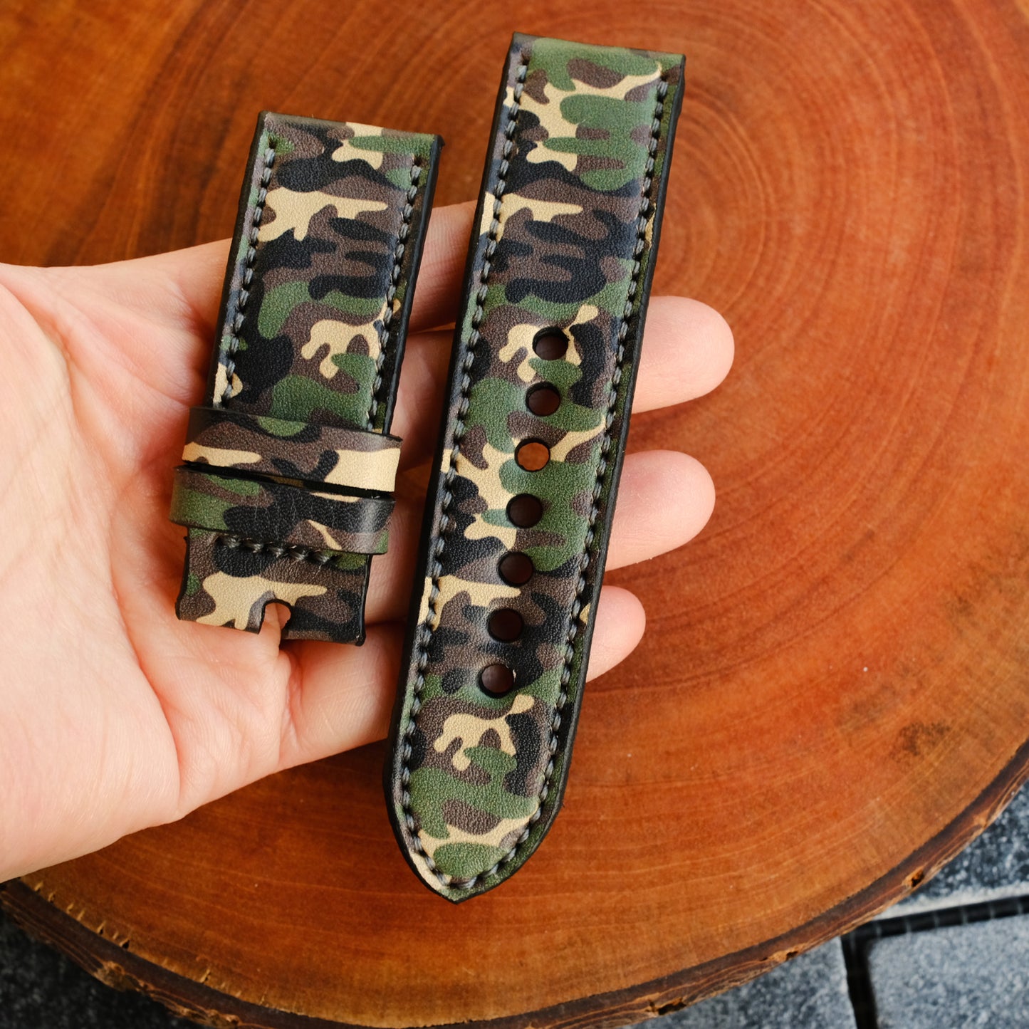 military watch band