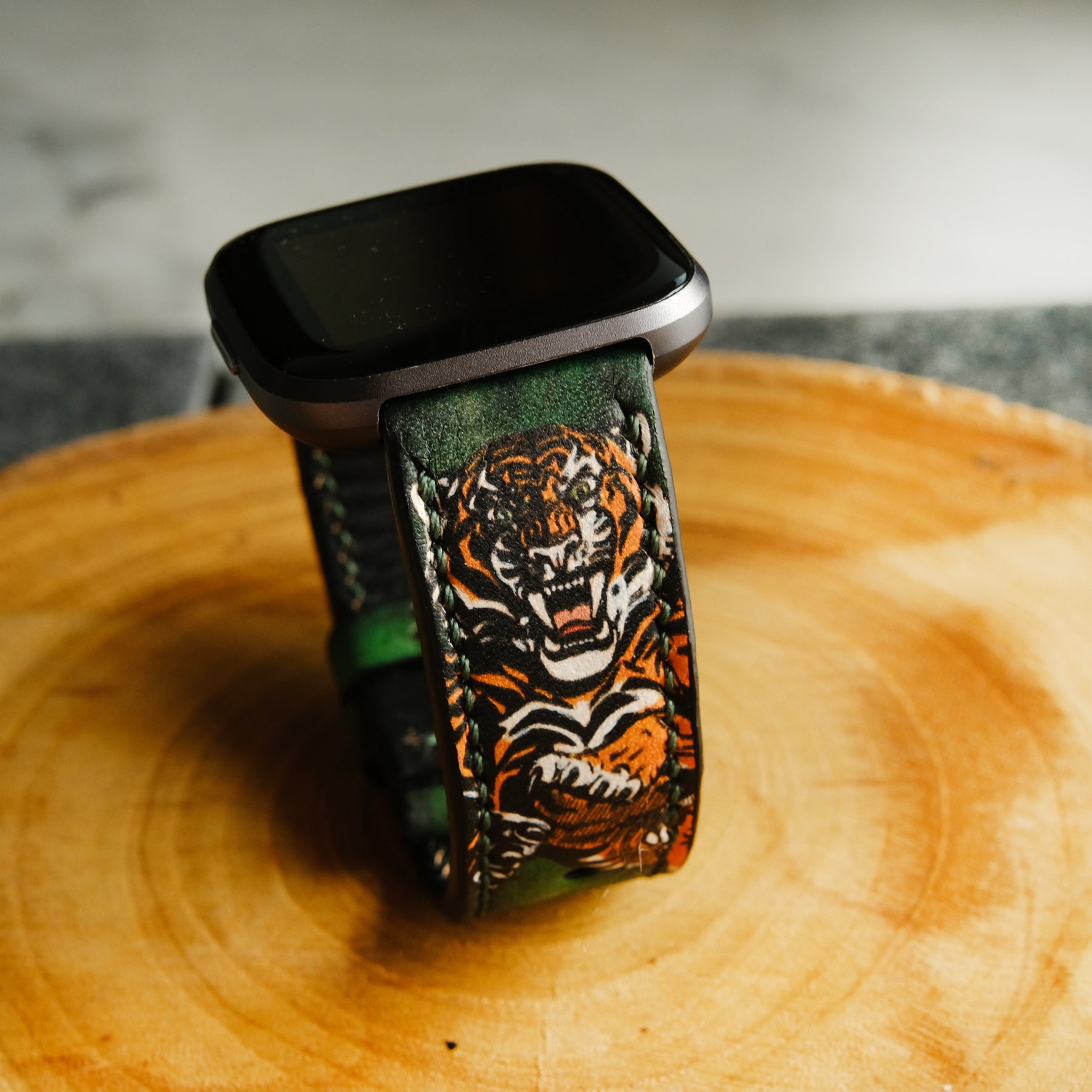 exotic tiger watch band