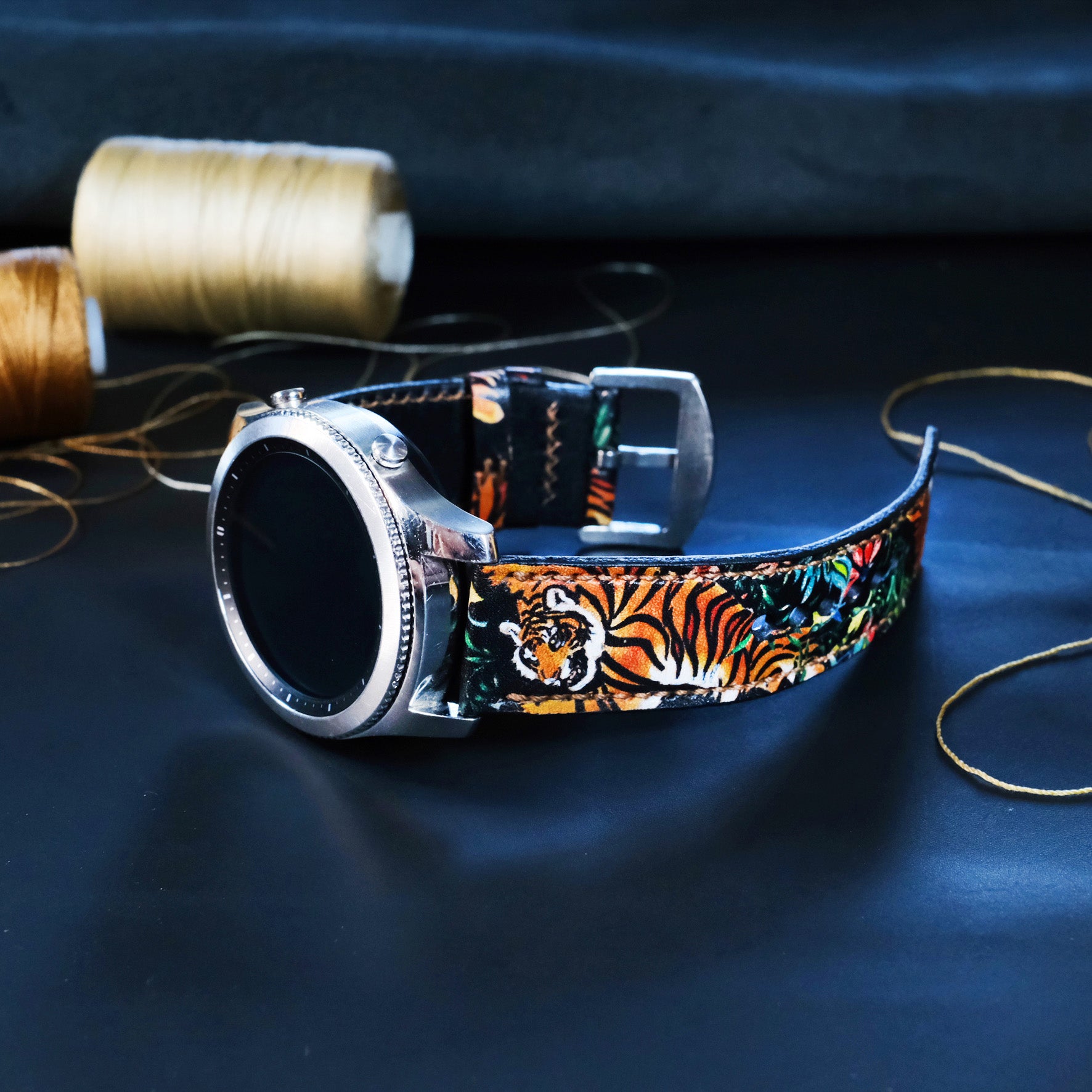 exotic tiger watch band