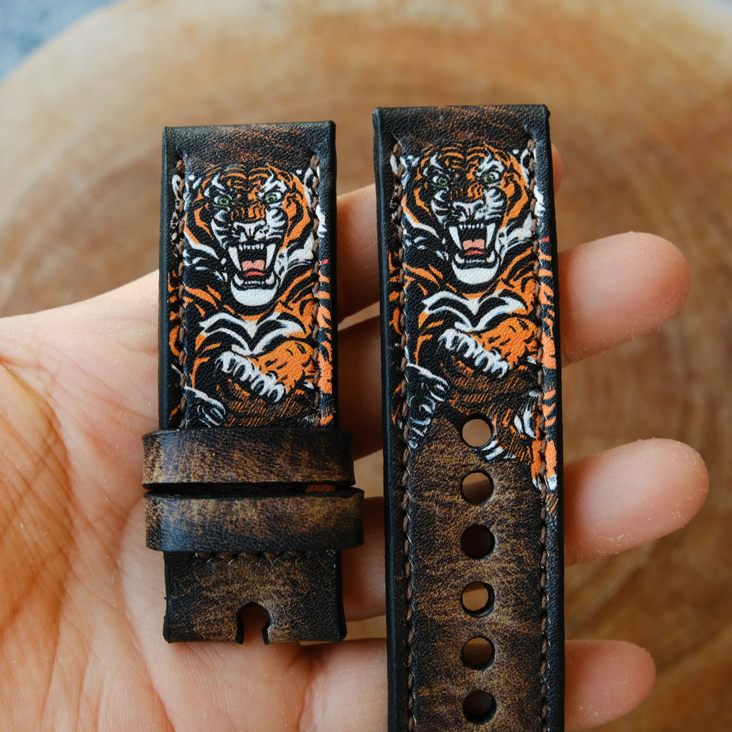 tiger watch band