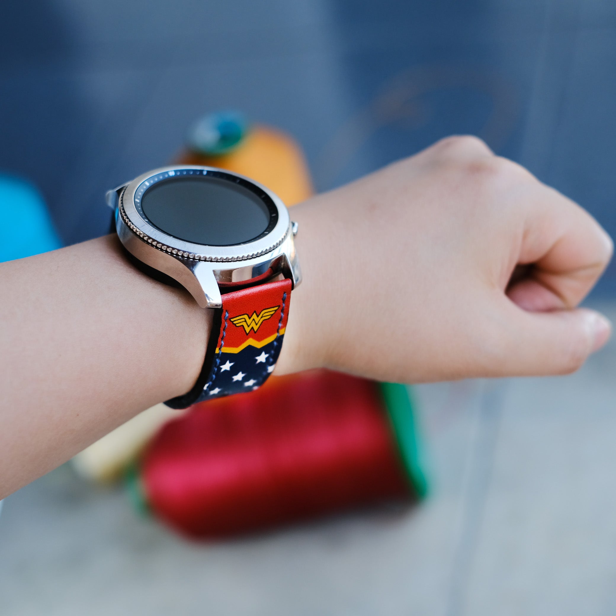 Wonder Woman Watch Strap For Samsung Galaxy Watch ruslieco